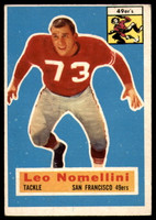 1956 Topps #74 Leo Nomellini VG Very Good 