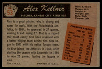1955 Bowman #53 Alex Kellner Excellent+ 