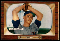 1955 Bowman #165 Mickey McDermott Ex-Mint  ID: 132276