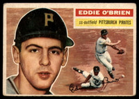 1956 Topps #116 Eddie O'Brien VG/EX Very Good/Excellent 