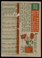 1959 Topps #332 Ray Monzant Excellent  ID: 223471