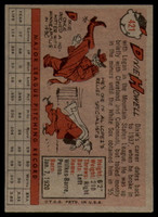 1958 Topps #421 Dixie Howell EX/NM  ID: 107023