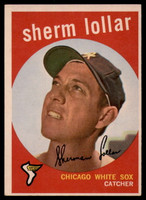 1959 Topps #385 Sherm Lollar Ex-Mint  ID: 161569