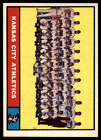 1961 Topps #297 Athletics Team Ex-Mint 