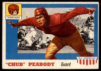 1955 Topps All American #72 Chub Peabody VG Very Good 