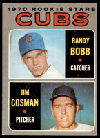 1970 O-Pee-Chee #429 Randy Bobb/Jim Cosman Cubs Rookies Excellent+ RC Rookie 