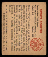 1950 Bowman #69 Tex Coulter G-VG 