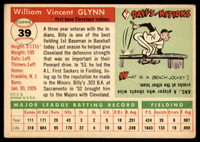 1955 Topps #39 Bill Glynn EX Excellent  ID: 103001