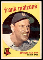 1959 Topps #220 Frank Malzone Ex-Mint  ID: 192346