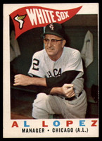 1960 Topps #222 Al Lopez MG Excellent+  ID: 162413