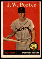 1958 Topps #32 J.W. Porter Excellent  ID: 138619