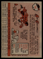 1958 Topps #191 Art Ceccarelli EX/NM RC Rookie ID: 120960