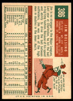 1959 Topps #386 Jim Delsing Very Good  ID: 230761
