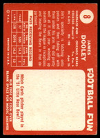 1958 Topps #8 Jim Dooley Very Good  ID: 246634