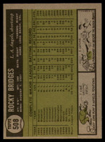 1961 Topps #508 Rocky Bridges Ex-Mint  ID: 156582