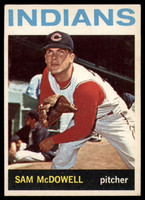 1964 Topps #391 Sam McDowell Ex-Mint  ID: 160176