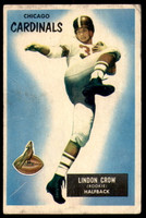 1955 Bowman #5 Lindon Crow G-VG  ID: 225435