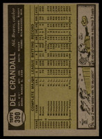 1961 Topps #390 Del Crandall Ex-Mint  ID: 168900