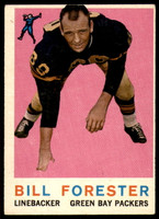 1959 Topps #39 Bill Forester Very Good 