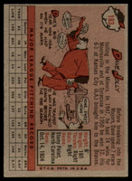 1958 Topps #183 Dave Jolly UER EX/NM  ID: 106207