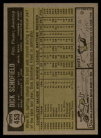 1961 Topps #453 Dick Schofield Ex-Mint  ID: 156405