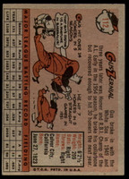 1958 Topps #112 Gus Zernial UER EX++ Excellent++  ID: 104200