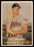 1957 Topps #253 Gus Zernial Very Good  ID: 175371