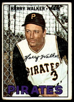 1967 Topps #448 Harry Walker MG/DP G-VG 