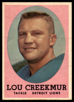 1958 Topps #81 Lou Creekmur NM+ 
