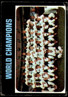 1971 Topps #   1 World Champions Orioles G-VG  ID: 193057