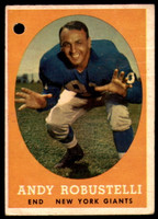 1958 Topps #15 Andy Robustelli Poor  ID: 246629