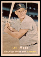 1957 Topps #213 Les Moss EX++ Excellent++  ID: 115506