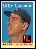 1958 Topps #148 Billy Consolo UER EX++ Excellent++ 