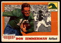 1955 Topps All American #49 Don Zimmerman G/VG Good/Very Good 