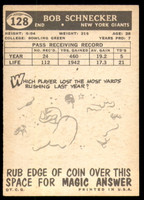1959 Topps #128 Bob Schnelker Excellent  ID: 217767