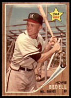 1962 Topps #76 Howie Bedell Near Mint  ID: 194661