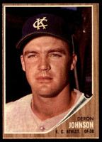 1962 Topps #82 Deron Johnson NM Near Mint  ID: 110704