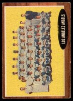 1962 Topps #132 Angels Team Excellent  ID: 149367