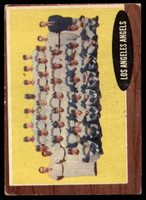 1962 Topps #132 Angels Team Excellent  ID: 149370