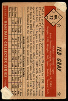 1953 Bowman Color #72 Ted Gray Poor  ID: 137377