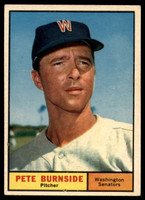 1961 Topps #507 Pete Burnside EX++ Excellent++ 