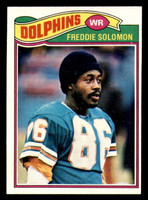 1977 Topps # 54 Freddie Solomon Near Mint+ 