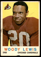 1959 Topps #45 Woodley Lewis UER Very Good  ID: 245708