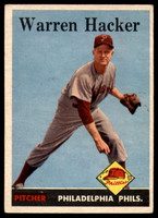 1958 Topps #251 Warren Hacker EX++ Excellent++  ID: 103346