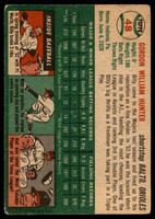 1954 Topps #48 Billy Hunter Very Good  ID: 137412