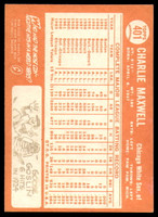 1964 Topps #401 Charlie Maxwell Excellent+  ID: 160227