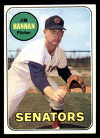 1969 Topps #106 Jim Hannan Excellent+  ID: 290279