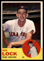 1963 Topps # 47 Don Lock NM+ RC Rookie