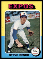 1975 Topps # 34 Steve Renko Near Mint or Better  ID: 207121