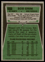 1975 Topps #173 Bob Grim Near Mint or Better  ID: 208914